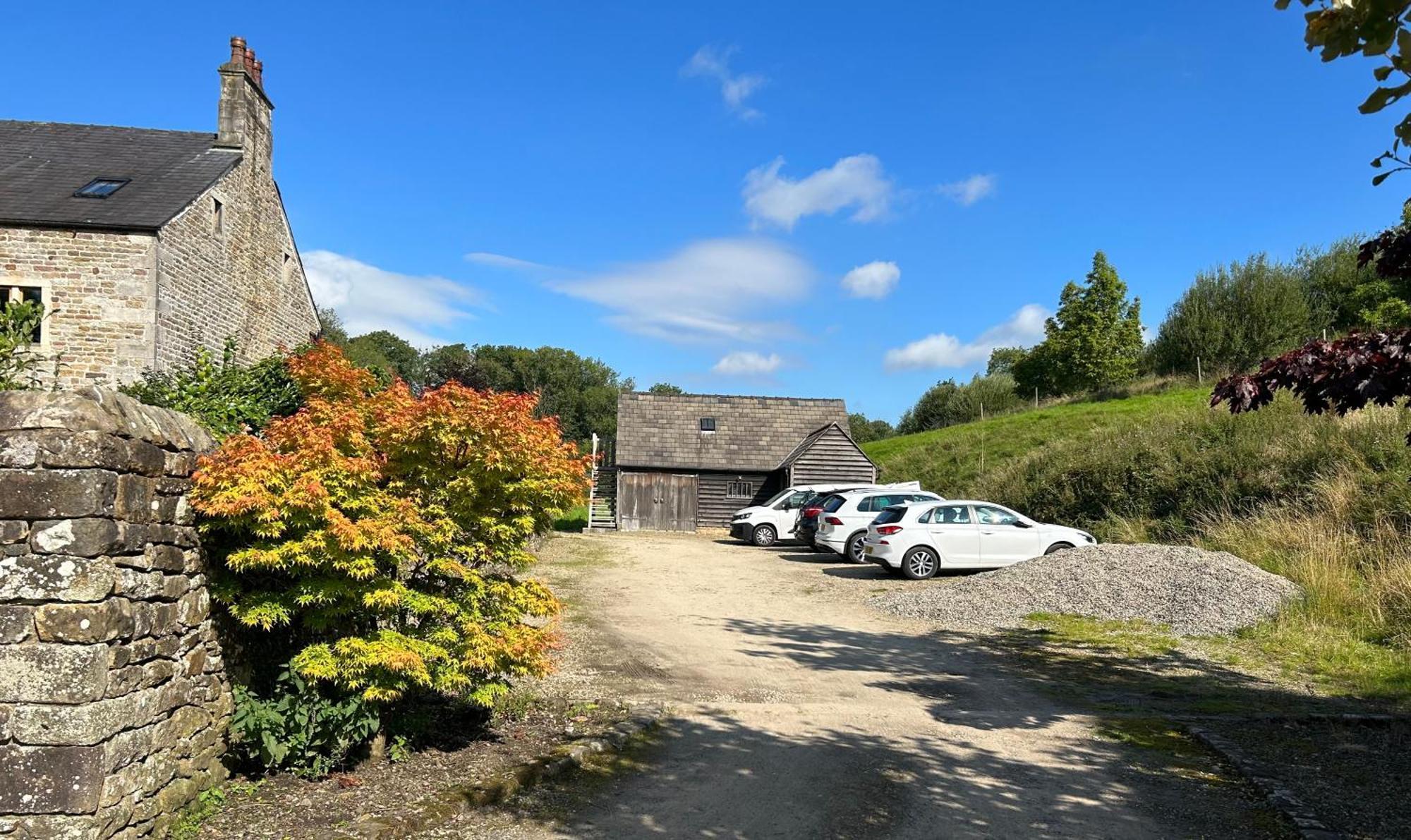 Large Country Farmhouse Waddington  Exterior photo